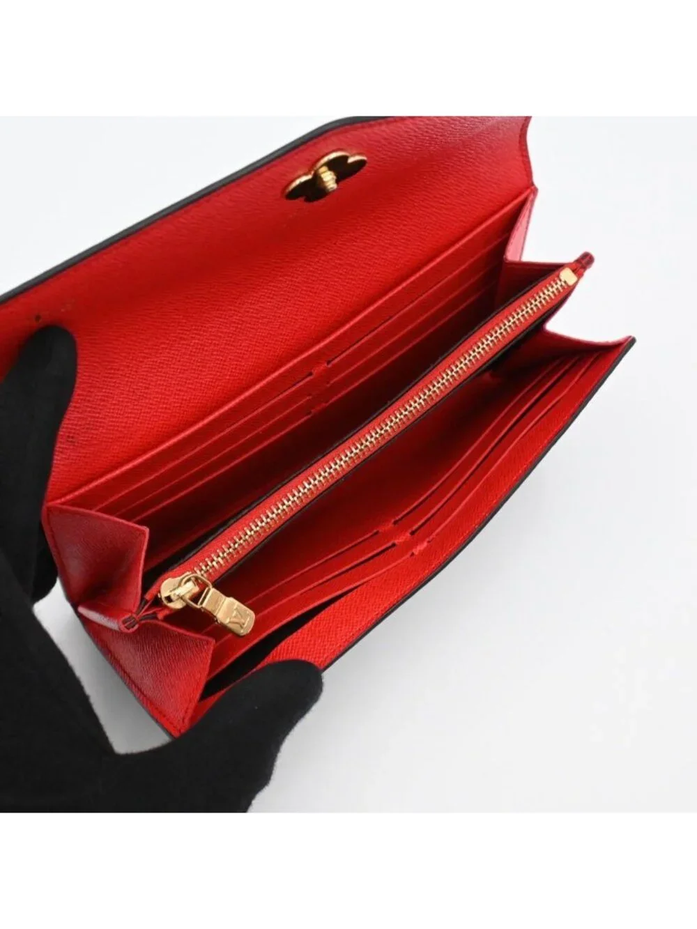 Louis Vuitton Monogram Vivienne Portefeuille Sarah NM Wallet